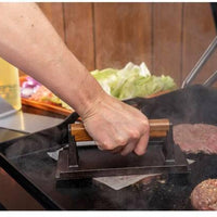 Traeger - Cast Iron Burger Press - BAC842