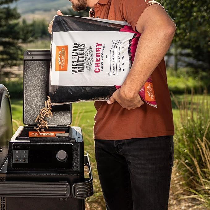 Traeger - Cherry BBQ Wood Pellets 9 kg - PEL339