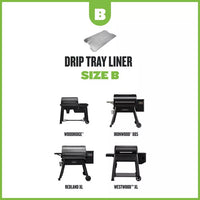 Traeger - Drip Tray Liner Size B, Pack of 5 - BAC855