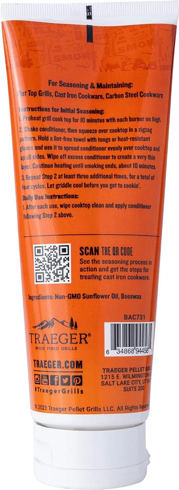 Traeger - Flat Top Grill Conditioner - BAC747