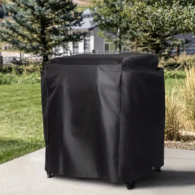 Traeger - Flatrock 2 Zone Full-Length Grill Cover - BAC815