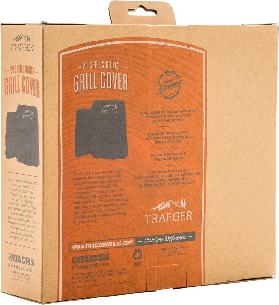Traeger - Full-Length Grill Cover for Tailgater / Bronson / Jr / Jr Elite - BAC580