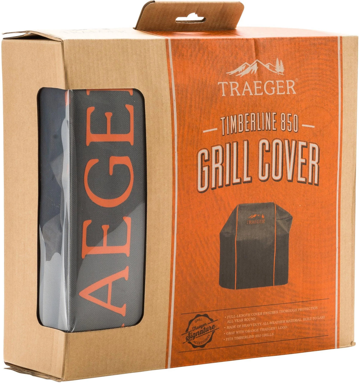 Traeger - Full Length Grill Cover for Timberline 850 - BAC558