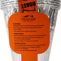 Traeger - Grease & Ash Keg Liner, Pack of 5 - BAC608