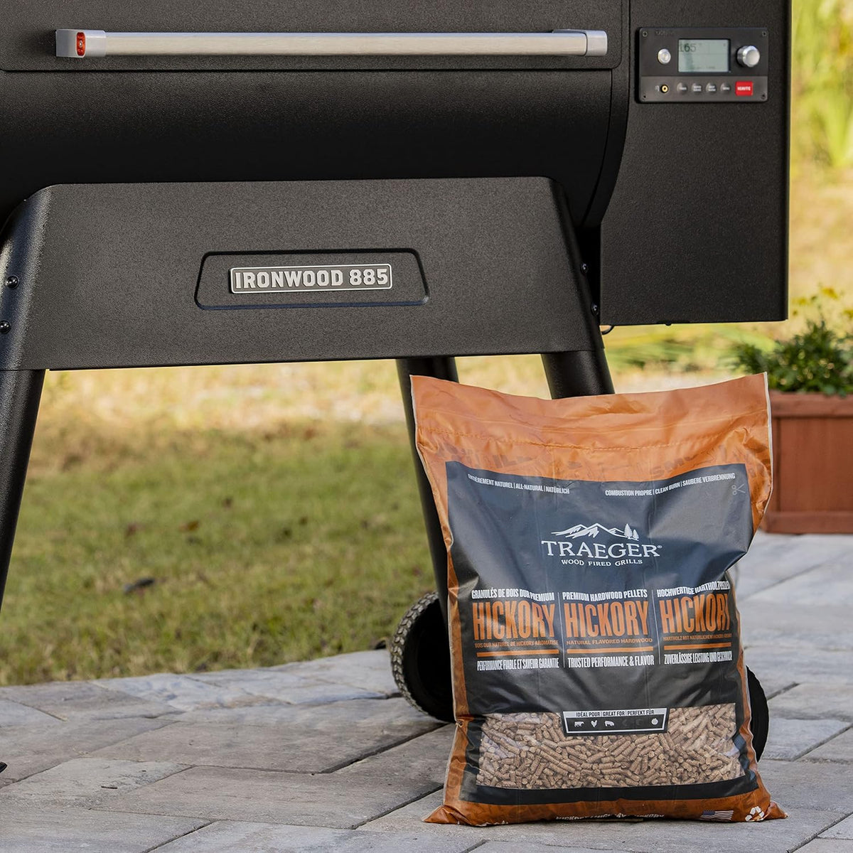 Traeger - Hickory Wood Pellets 9 kg - PEL342