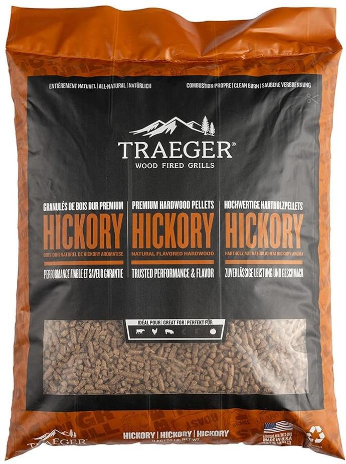 Traeger - Hickory Wood Pellets 9 kg - PEL342