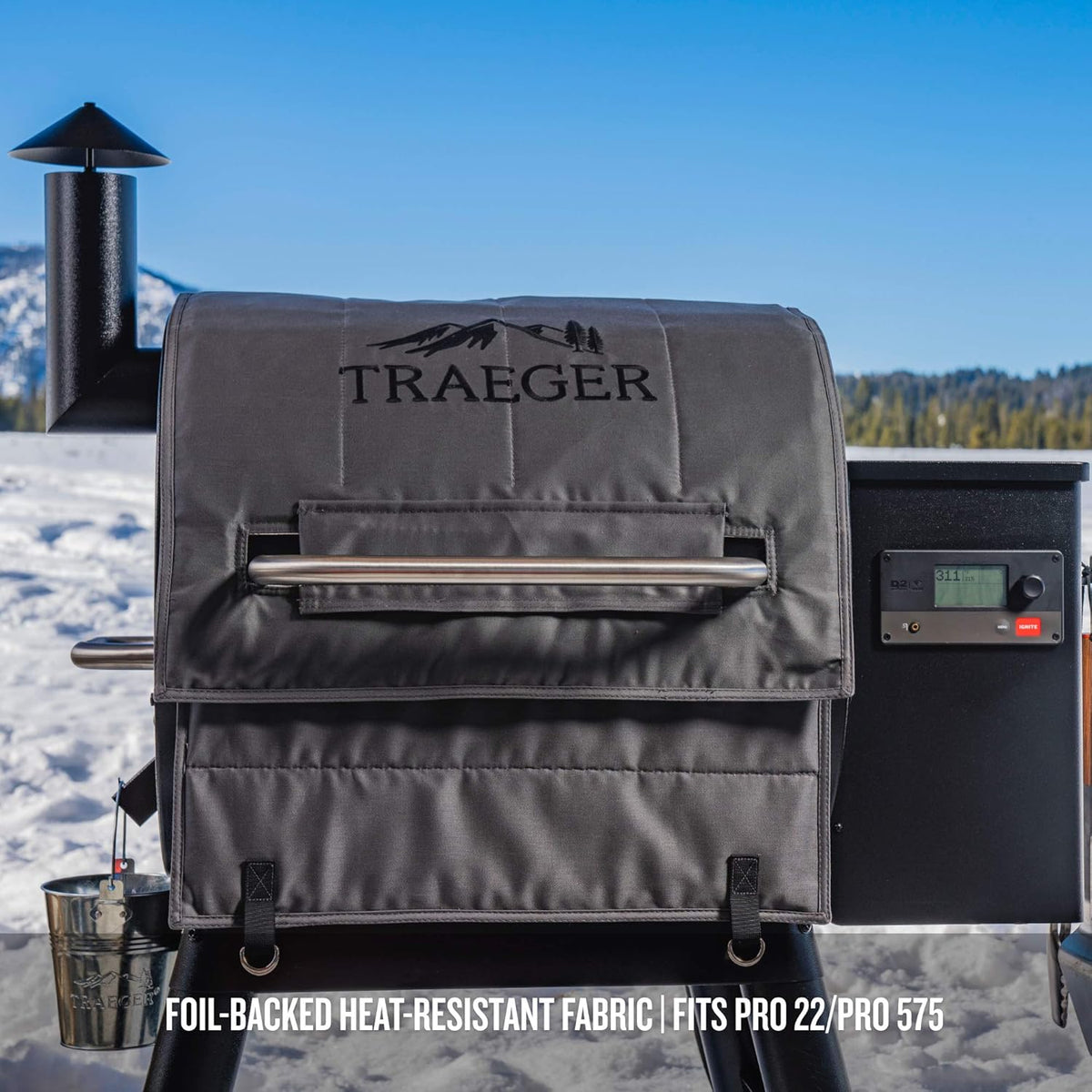 Traeger - Insulation Blanket For Pro 22 & 575 Series Pellet Grills - BAC626