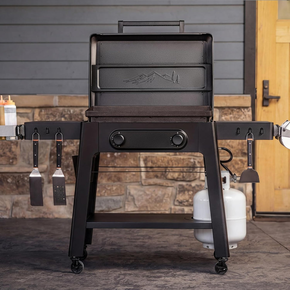 Traeger - Irontop 2 Burner Flat Top Propane Griddle - TF2NN50DNC