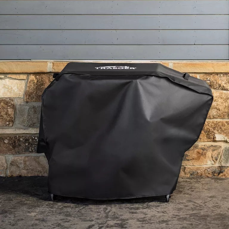 Traeger - Irontop 2-Burner Full-Length Grill Cover - BAC876P