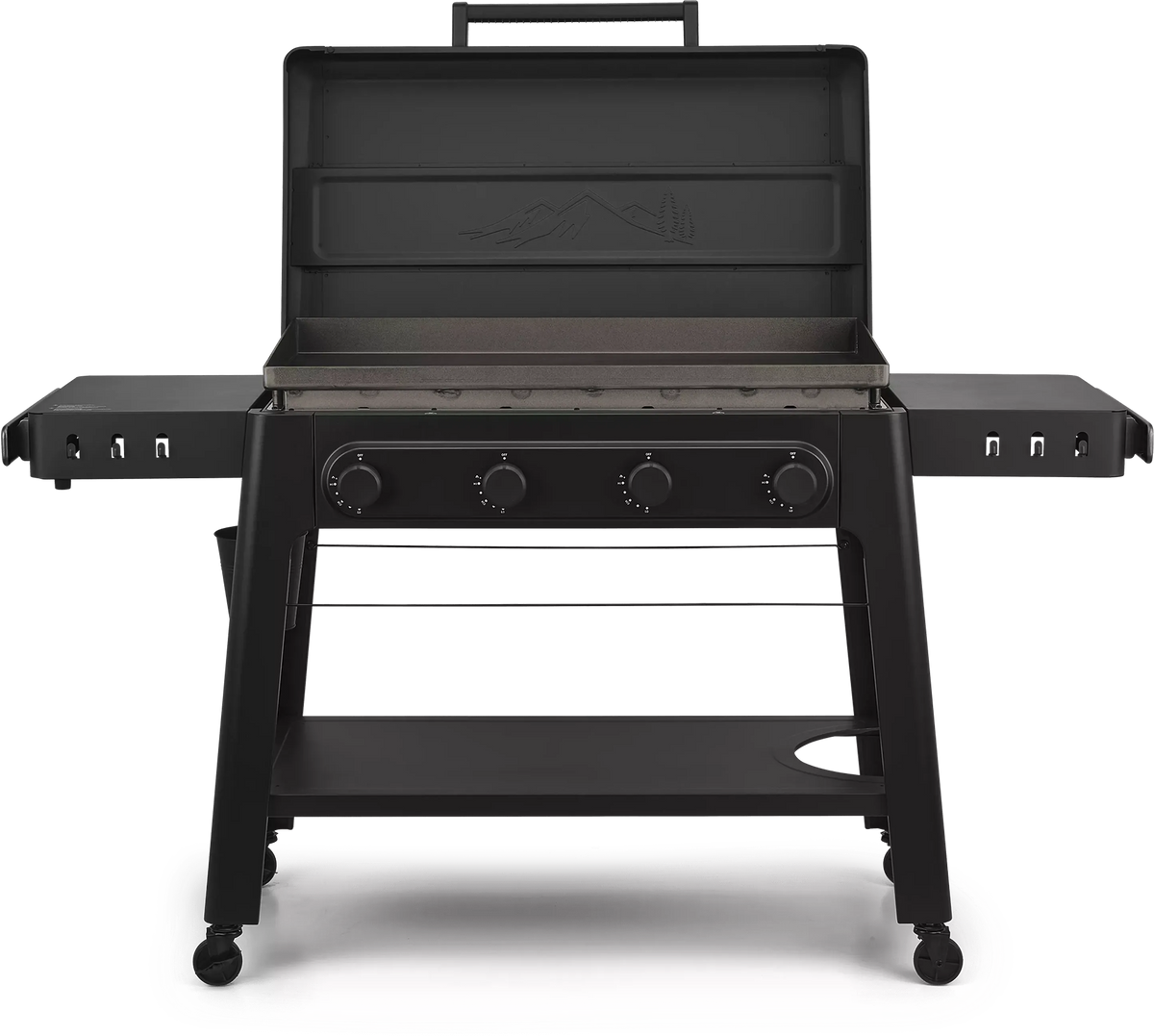 Traeger - Irontop 4 Burner Flat Top Propane Griddle - TF4NN64DNC