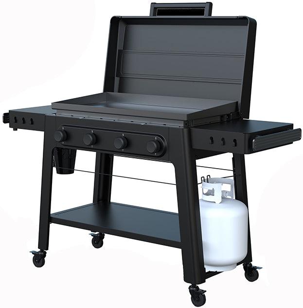 Traeger - Irontop 4 Burner Flat Top Propane Griddle - TF4NN64DNC