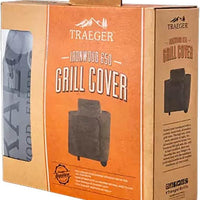 Traeger - Ironwood 650 Full-Length Gray Grill Cover - BAC560