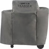 Traeger - Ironwood 650 Full-Length Gray Grill Cover - BAC560
