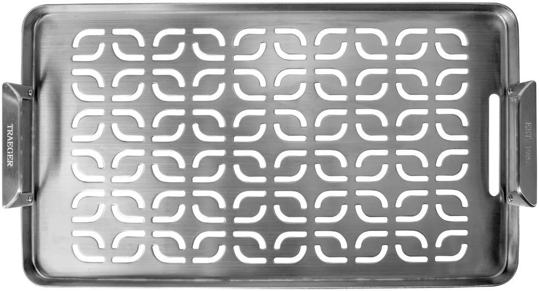 Traeger - ModiFIRE Fish & Veggie Stainless Steel Grill Tray - BAC610