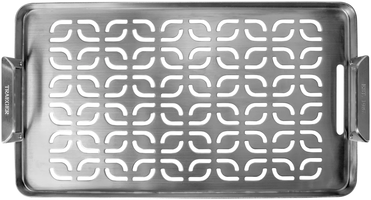 Traeger - ModiFIRE Fish & Veggie Stainless Steel Grill Tray - BAC610