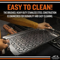 Traeger - ModiFIRE Fish & Veggie Stainless Steel Grill Tray - BAC610