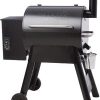 Traeger - Pro Series 22 Electric Wood Pellet Blue Grill and Smoker - TFB57PUBC