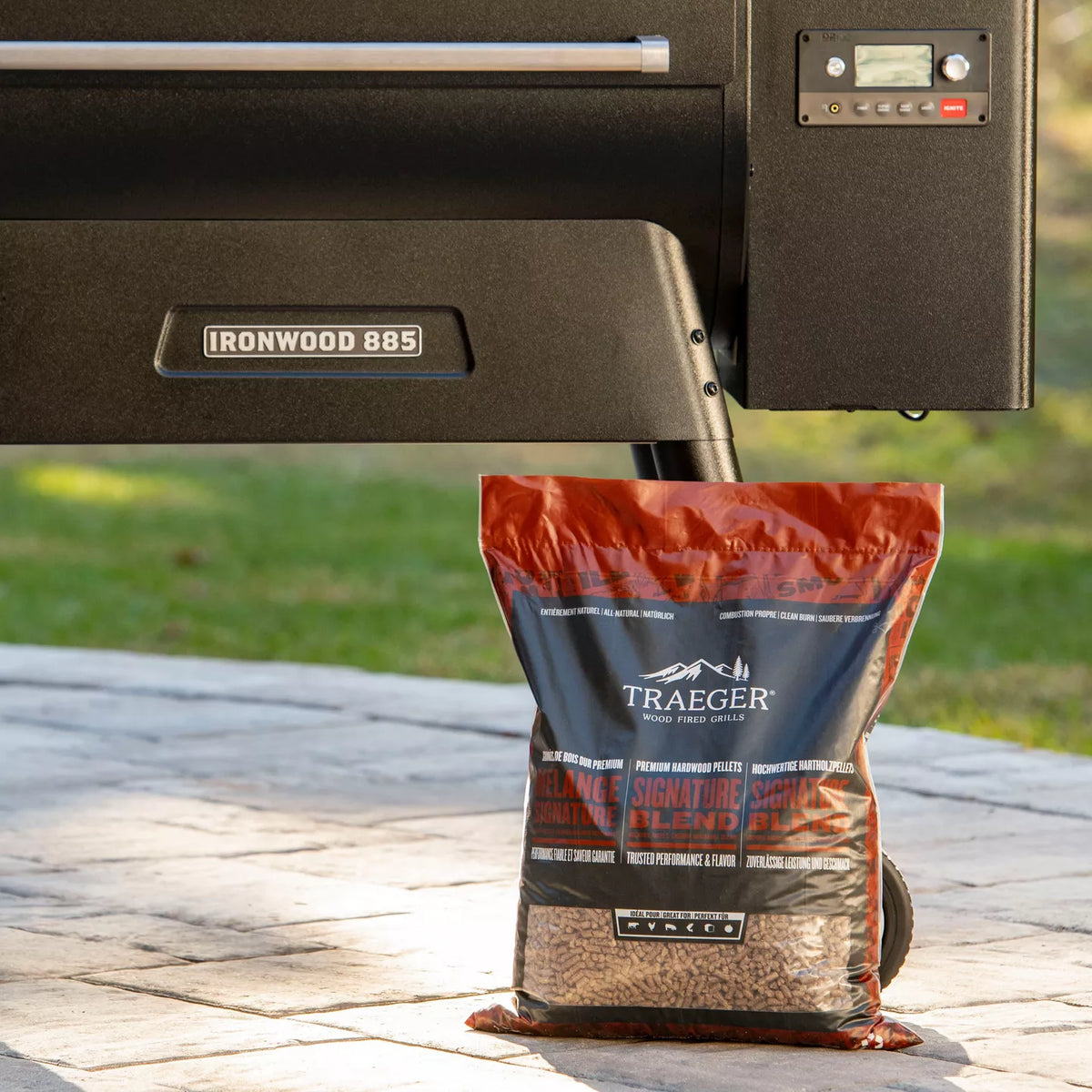 Traeger - Signature Blend Wood Pellets, 9 kg - PEL337