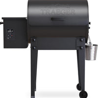 Traeger - Tailgater 20 Black Portable Electric Wood Pellet Grill and Smoker - TFB30KLF
