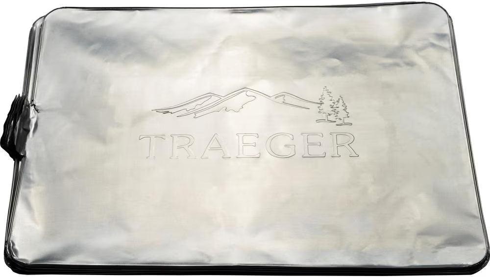 Traeger - Tailgater/Bronson Drip Tray Liners, Pack of 5 - BAC578