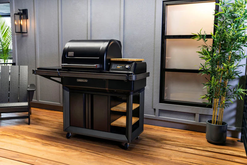 Traeger - Timberline WiFi Pellet Grill & Smoker - TBB86RLGC