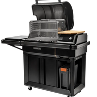 Traeger - Timberline WiFi Pellet Grill & Smoker - TBB86RLGC