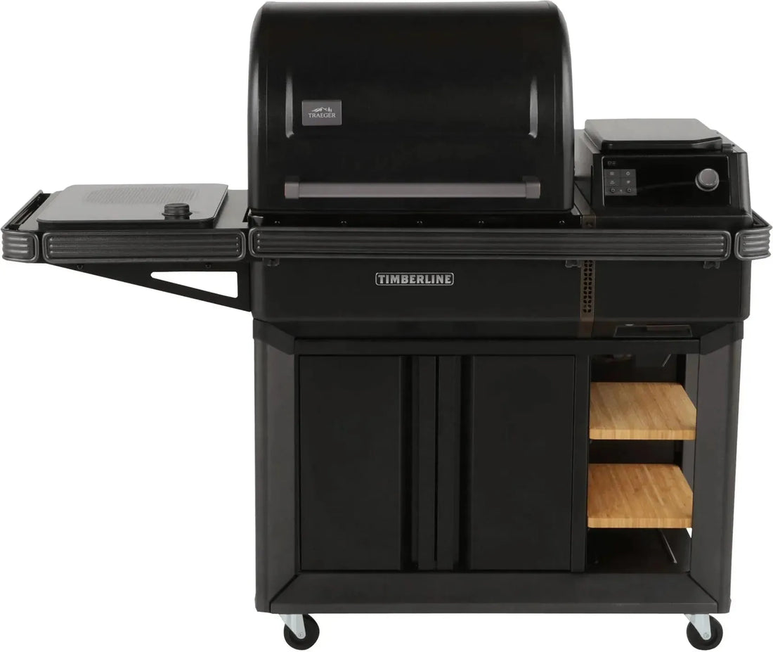 Traeger - Timberline WiFi Pellet Grill & Smoker - TBB86RLGC