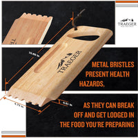 Traeger - Wooden Scape Grill Scraper - BAC454