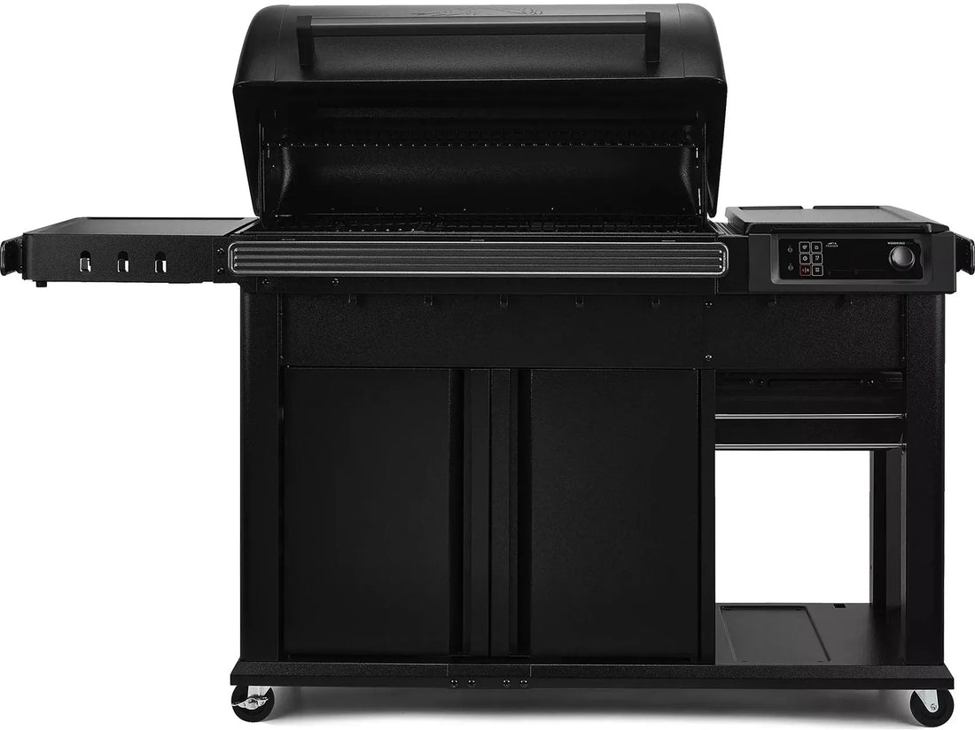 Traeger - Woodridge Pro Plus Black Freestanding Wood Pellet Grill - TFC97JLKC