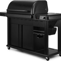 Traeger - Woodridge Pro Plus Black Freestanding Wood Pellet Grill - TFC97JLKC