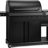 Traeger - Woodridge Pro Plus Black Freestanding Wood Pellet Grill - TFC97JLKC