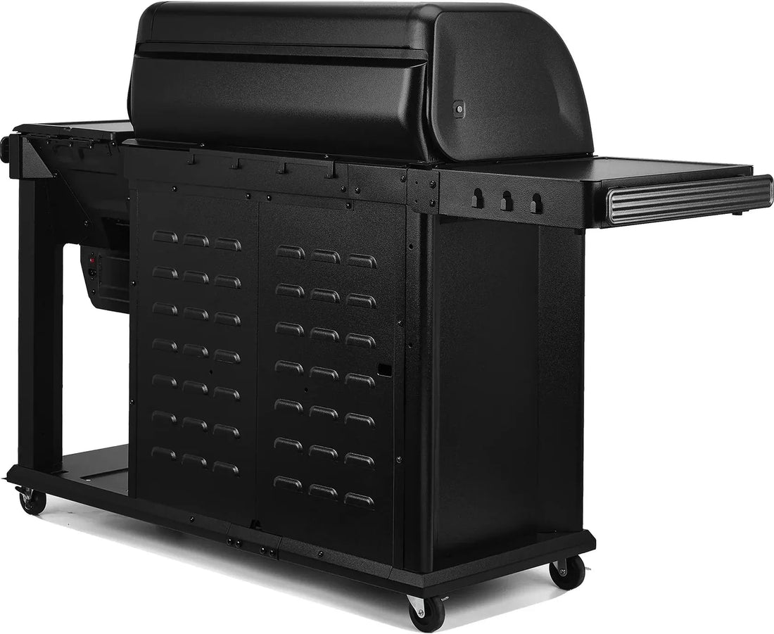 Traeger - Woodridge Pro Plus Black Freestanding Wood Pellet Grill - TFC97JLKC