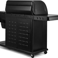 Traeger - Woodridge Pro Plus Black Freestanding Wood Pellet Grill - TFC97JLKC