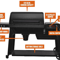 Traeger - Woodridge Pro Wood Pellet Grill - TFB97JLHC