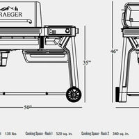 Traeger - Woodridge Wood Pellet Grill - TFB86MLHC