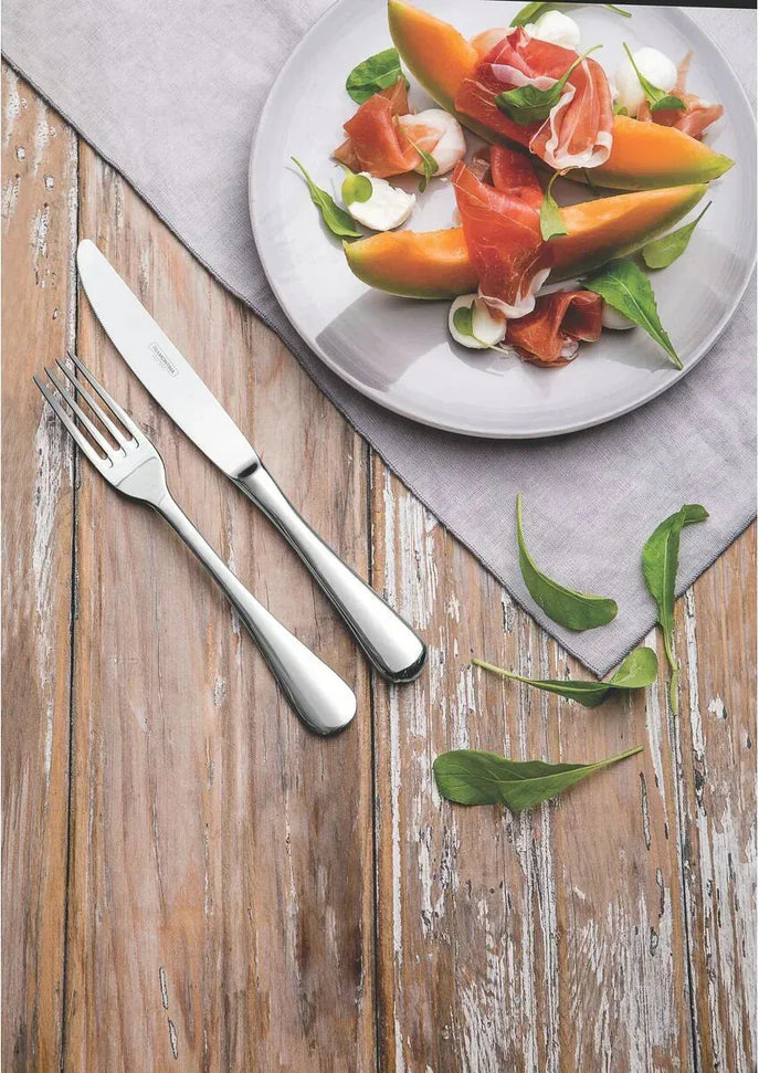 Tramontina - Classic 9.7" Stainless Steel Table Knife, Pack of 12 - 63928830