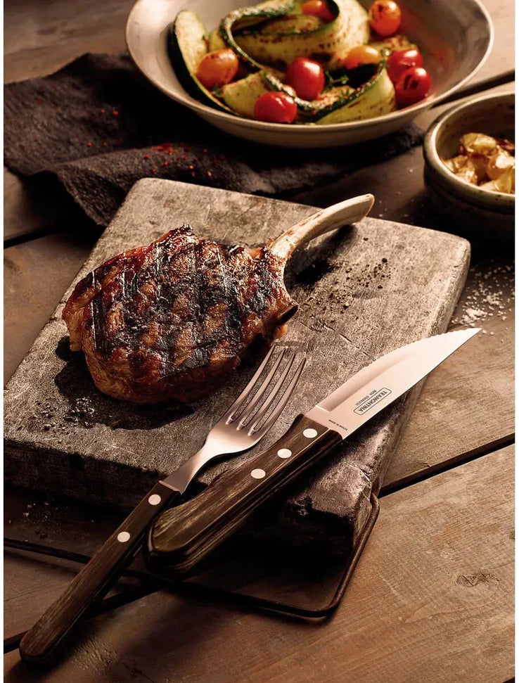 Tramontina - Polywood 5" Jumbo Steak Knife, Pack of 12 - 21116095