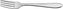Tramontina - Satri Standard Stainless Steel Table Fork, Pack of 12 - 63982020