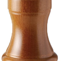 Tre Spade - 10 cm Dark Italian Beech Wood Pepper Mill, Pack of 4 - 43665
