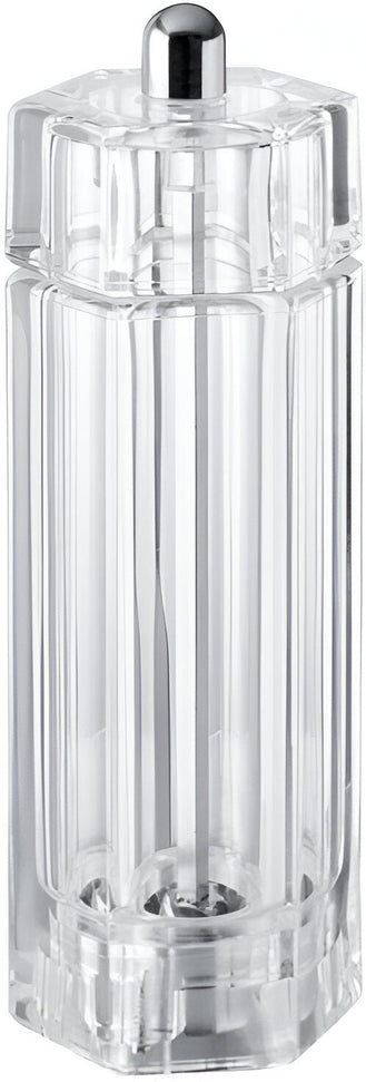 Tre Spade - 15 cm Acrylic Resin Diamond-Shaped Salt Mill, Pack of 3 - 43704