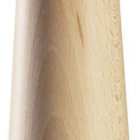Tre Spade - 15 cm Light Beech Wood Pepper Mill, Pack of 4 - 43687