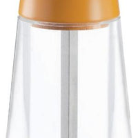 Tre Spade - 15 cm Orange Beech Wood & Acrylic Resin Base Salt Mill, Pack of 2 - 43700