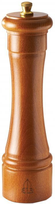 Tre Spade - 21 cm Dark Italian Beech Wood Pepper Mill, 2/cs - 43667