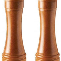 Tre Spade - 21 cm Dark Italian Beech Wood Pepper Mill, Pack of 2 - 43667