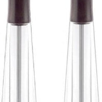 Tre Spade - 26 cm Dark Beech Wood & Acrylic Resin Base Pepper Mill, Pack of 2 - 43674