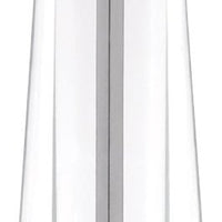 Tre Spade - 26 cm Light Beech Wood & Acrylic Resin Base Pepper Mill, Pack of 2 - 43673
