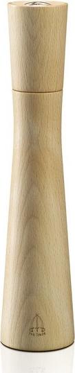 Tre Spade - 26 cm Turandot Series Light Italian Beech Wood Pepper Mill, 2/cs - 43675