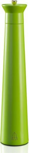 Tre Spade - 30 cm Green Beech Wood Pepper Mill, Pack of 2 - 43693