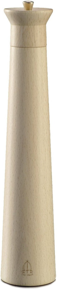Tre Spade - 30 cm Light Italian Beech Wood Pepper Mill, Pack of 2 - 43691 - DISCONTINUED