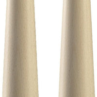 Tre Spade - 30 cm Light Italian Beech Wood Pepper Mill, Pack of 2 - 43691